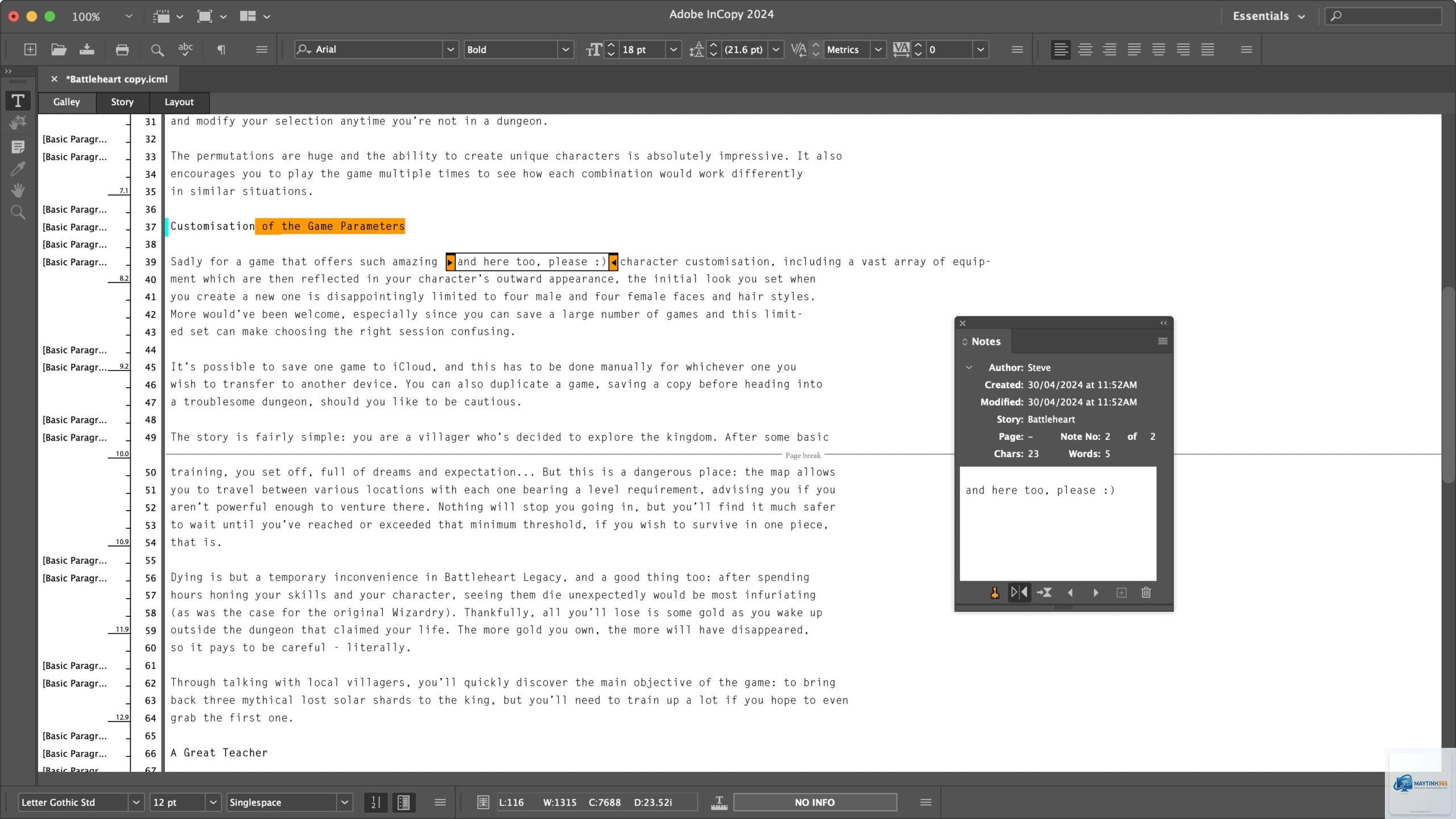 Adobe InCopy - Hình 2