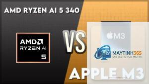 Apple M3 vs Ryzen AI