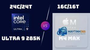 Apple M4 Max vs Core Ultra