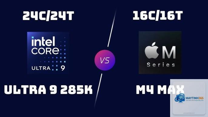 Apple M4 Max vs Core Ultra - Hình 1