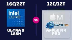 Apple M4 Pro vs Core Ultra 9