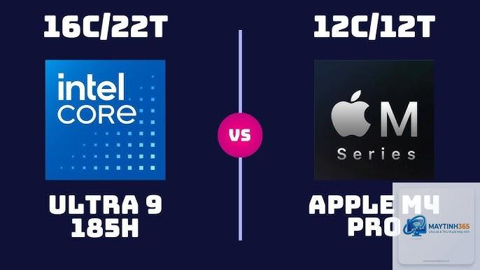 Apple M4 Pro vs Core Ultra 9