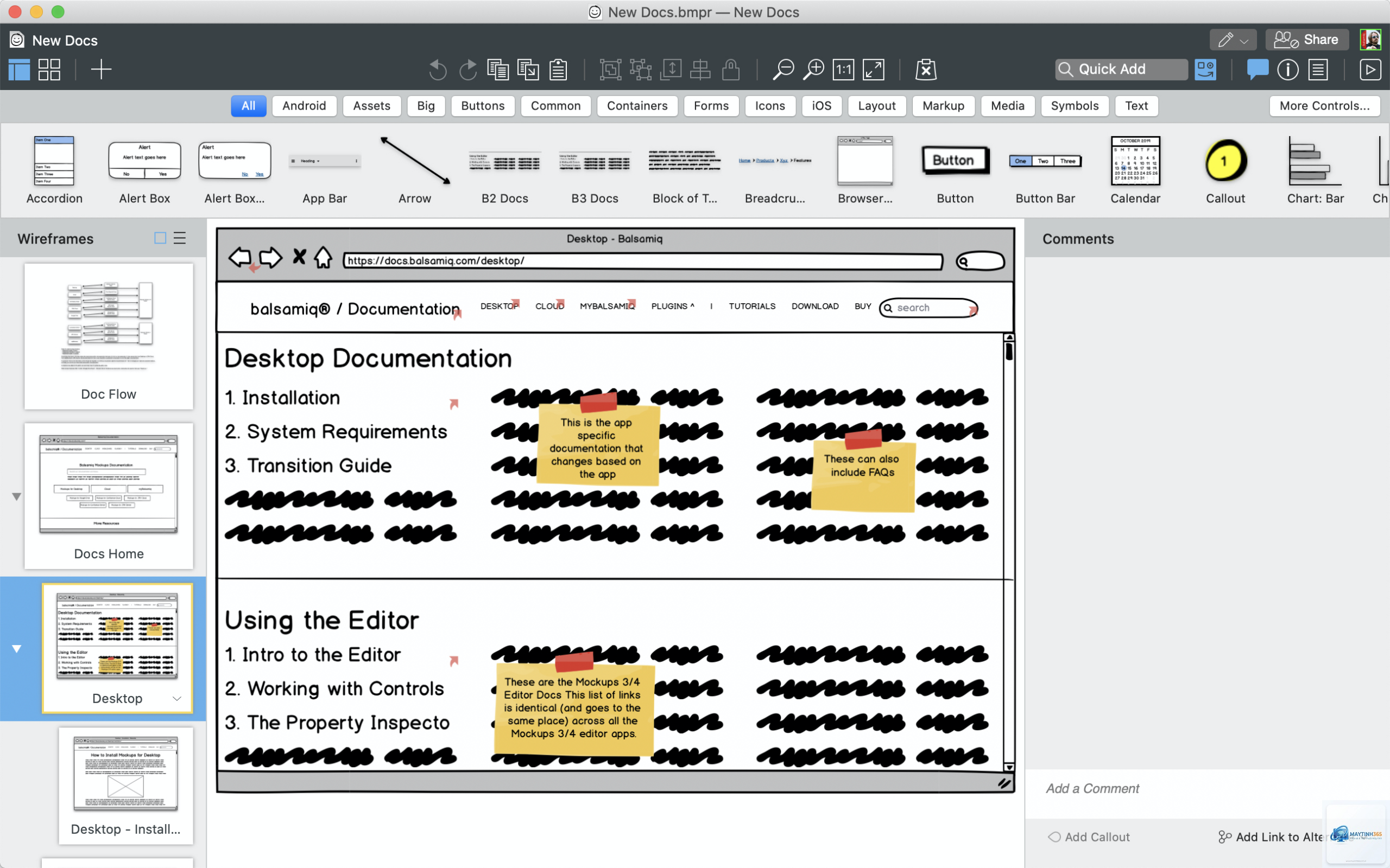 Balsamiq Wireframes - Hình 3