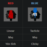 Blue Switch vs Red Switch: So Sánh Chi Tiết Giúp Bạn Chọn Đúng Switch Cơ Blue Switch vs Red Switch