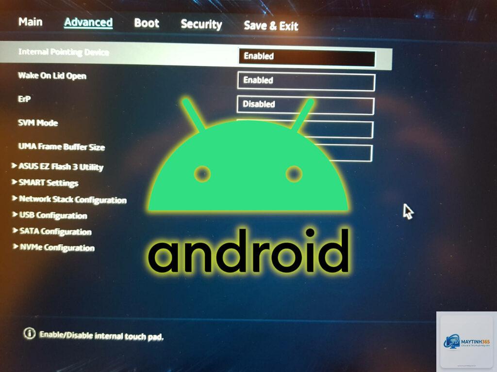 CPU AMD cho Android Studio