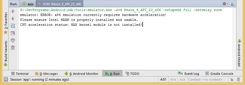 CPU Intel cho Android Studio - Hình 3
