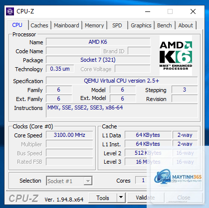 CPU tốt nhất cho Proxmox
