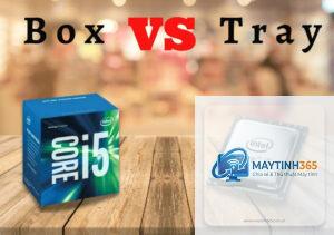 CPU tray vs box