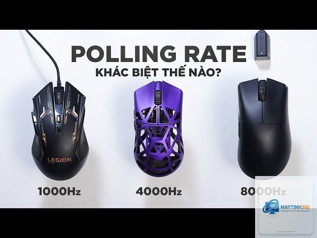 Chuột 1000Hz vs 8000Hz Polling Rate - Hình 5