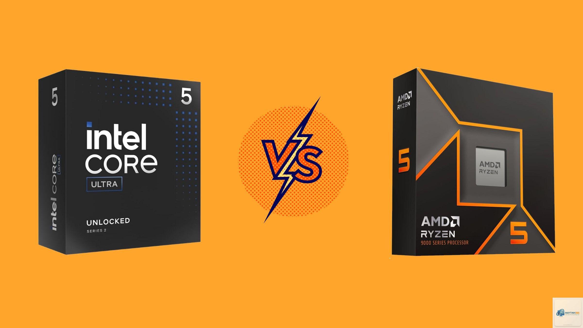 Core Ultra 5 vs Ryzen 5 9600X - Hình 1