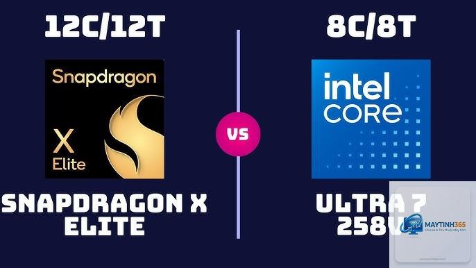 Core Ultra 7 258V vs Snapdragon X Elite - Hình 3