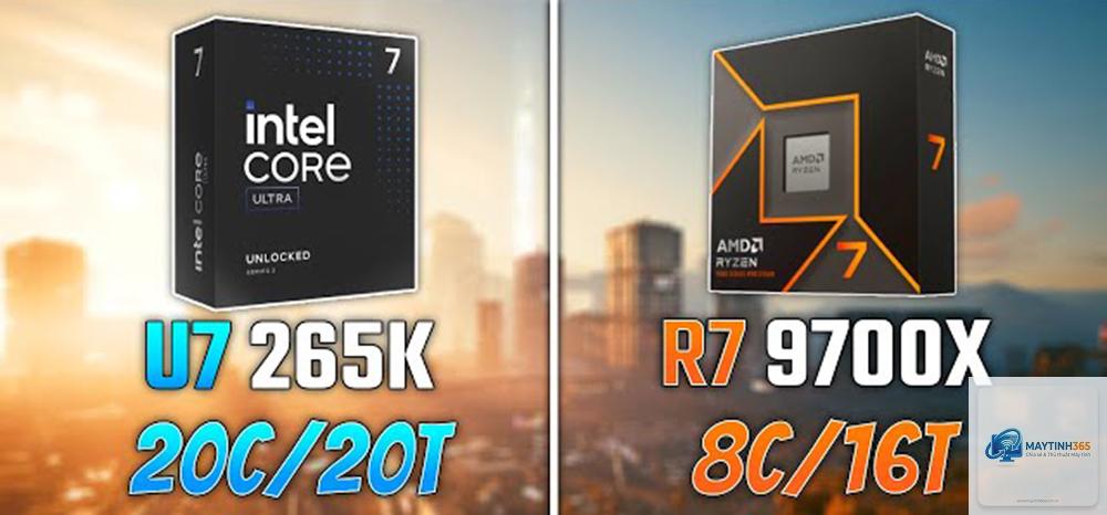 Core Ultra 7 vs Ryzen 7 9700X - Hình 2