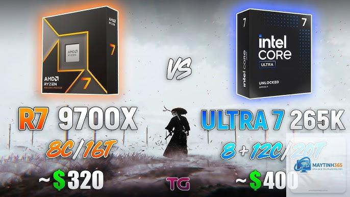 Core Ultra 7 vs Ryzen 7 9700X - Hình 3