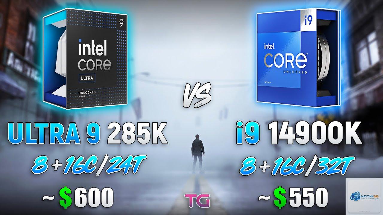 Core Ultra 9 285K vs Core i9 14900K - Hình 1