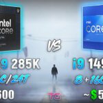 Core Ultra 9 vs Core i9