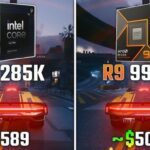 Core Ultra 9 vs Ryzen 9 9900X: Đâu là lựa chọn tối ưu cho hiệu năng đỉnh cao? Core Ultra 9 vs Ryzen 9 9900X