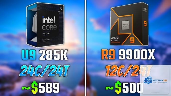 Core Ultra 9 vs Ryzen 9 9900X - Hình 4
