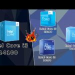 Core i3 12100 vs Core i3 13100