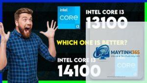 Core i3 13100 vs Core i3 14100