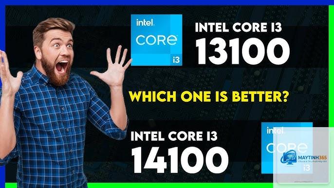 Core i3 13100 vs Core i3 14100
