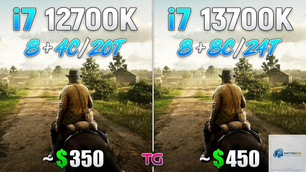 Core i7 12700K vs Core i7 13700K