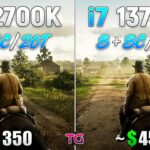 Core i7 12700K vs Core i7 13700K