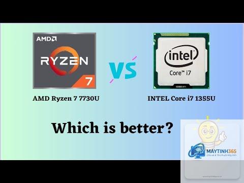 Core i7 1355U vs Ryzen 7 7730U - Hình 1