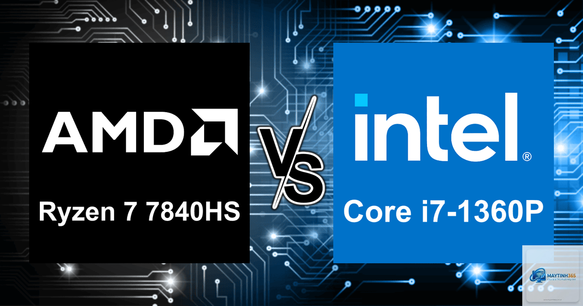 Core i7 1360P vs Ryzen 7 7840HS - Hình 2