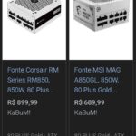 Corsair vs MSI PSU