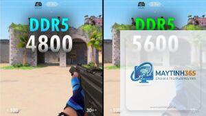 DDR5 4800 vs DDR5 5600