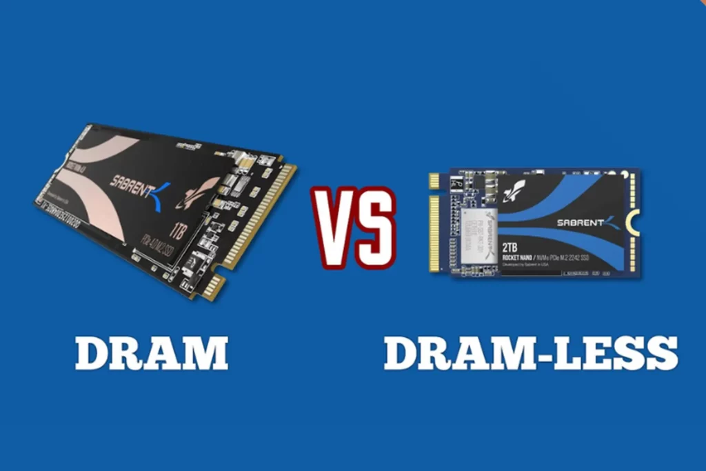 DRAM vs DRAMless SSD