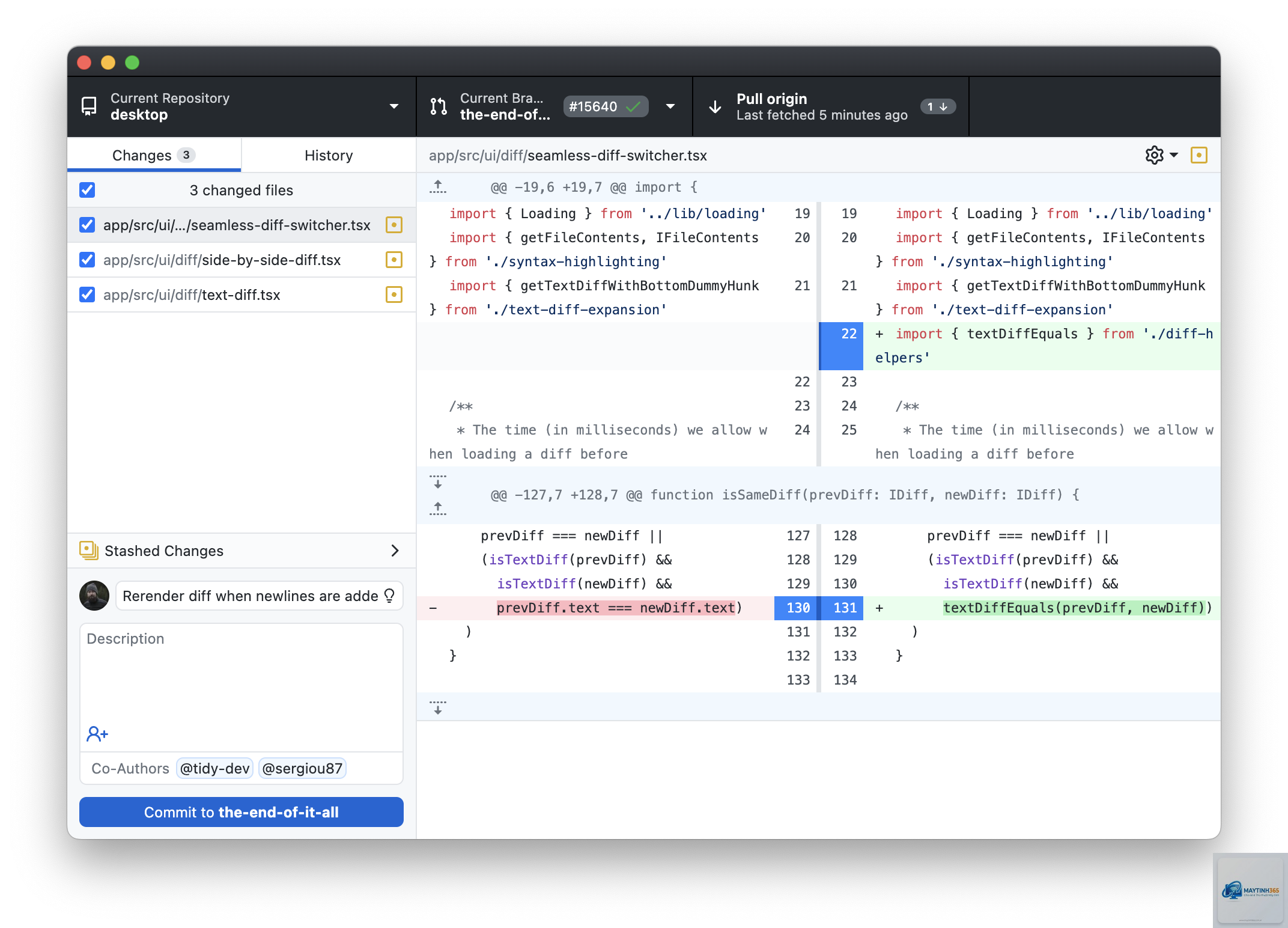 GitHub Desktop - Hình 2