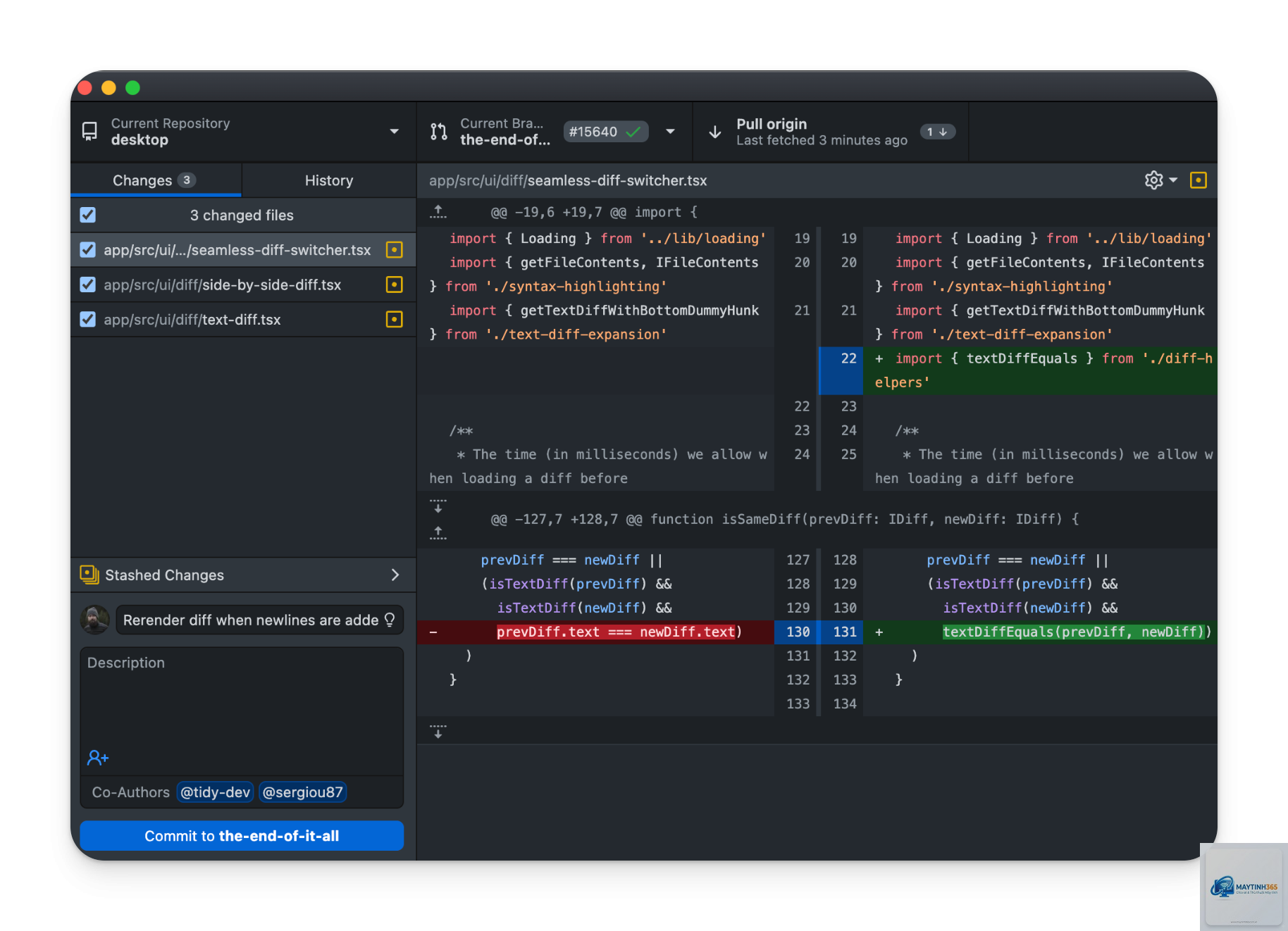 GitHub Desktop - Hình 4