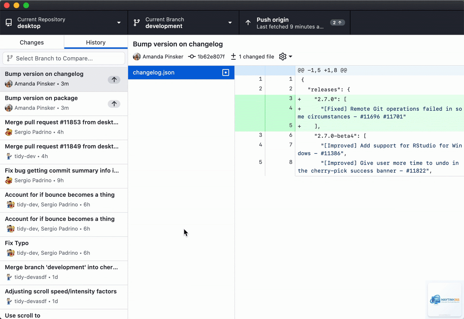 GitHub Desktop - Hình 5