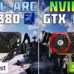 Intel Arc A380 vs GTX 1650