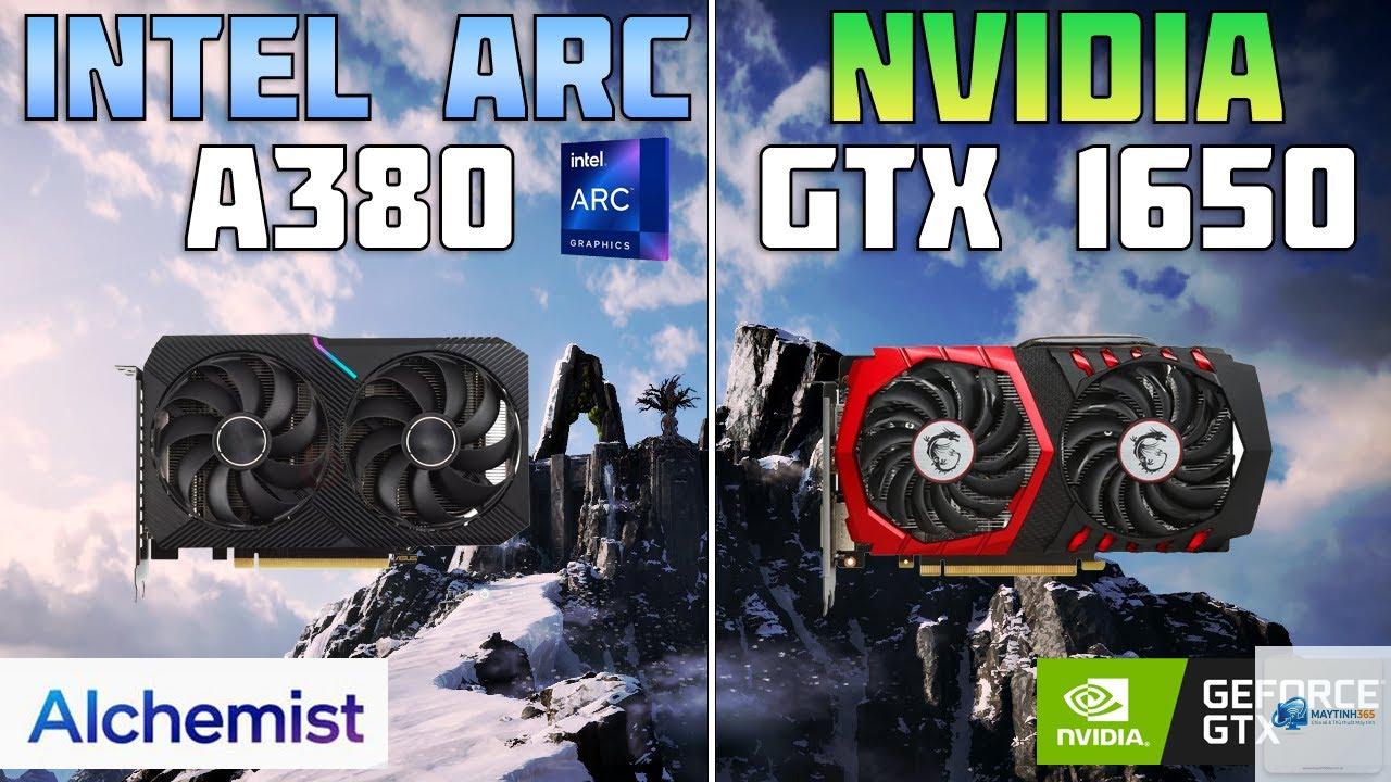 Intel Arc A380 vs GTX 1650 - Hình 1