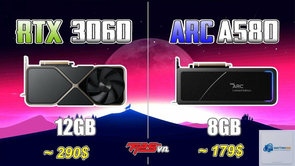 Intel Arc A580 vs RTX 3060