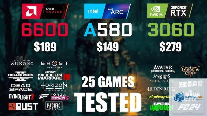 Intel Arc A580 vs RTX 3060 - Hình 3