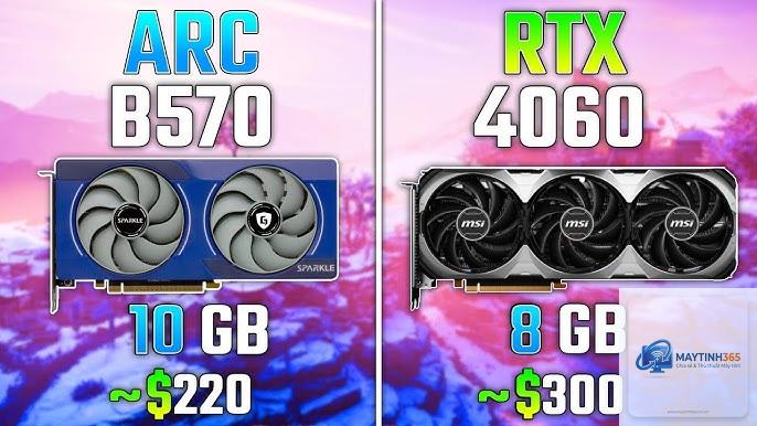Intel Arc B570 vs RTX 4060 - Hình 3