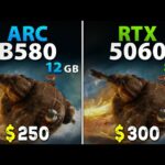 Intel Arc B580 vs RTX 5060