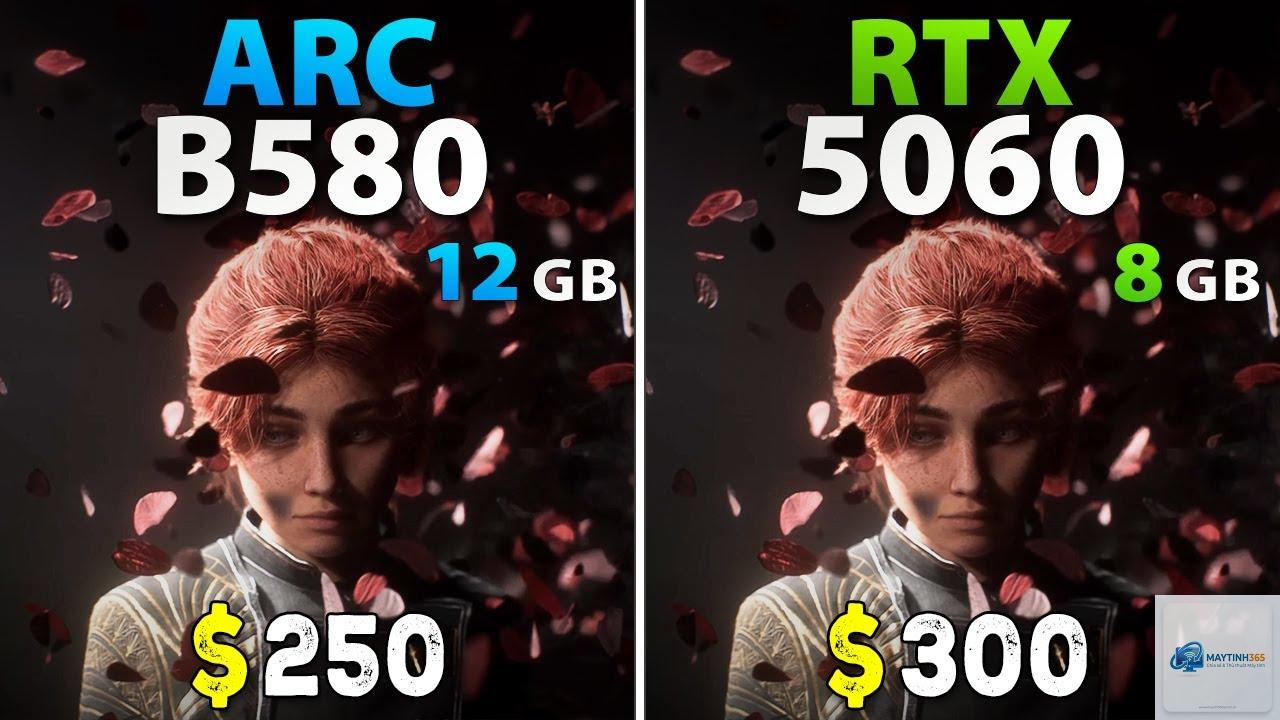 Intel Arc B580 vs RTX 5060 - Hình 2
