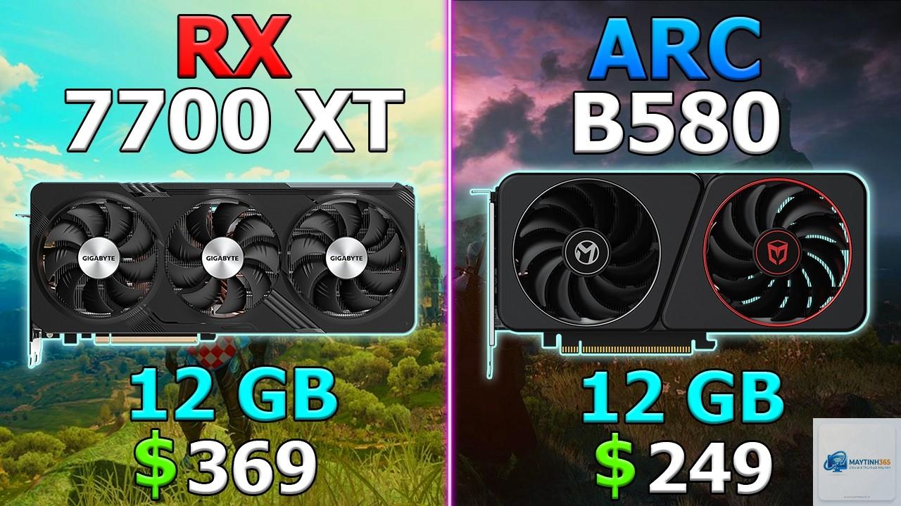 Intel Arc B580 vs RX 7700 XT - Hình 5