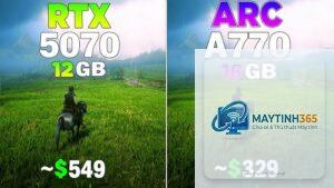 Intel Arc B770 vs RTX 5070