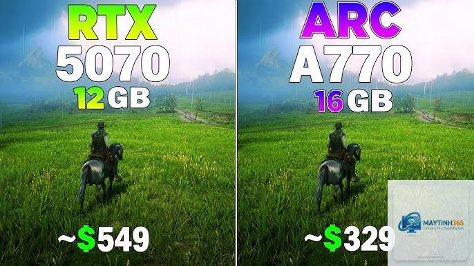 Intel Arc B770 vs RTX 5070