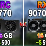 Intel Arc B770 vs RX 9070