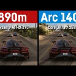Intel Arc Graphics vs Radeon 890M