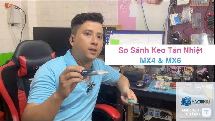 Keo tản nhiệt MX-4 vs MX-6 - Hình 4