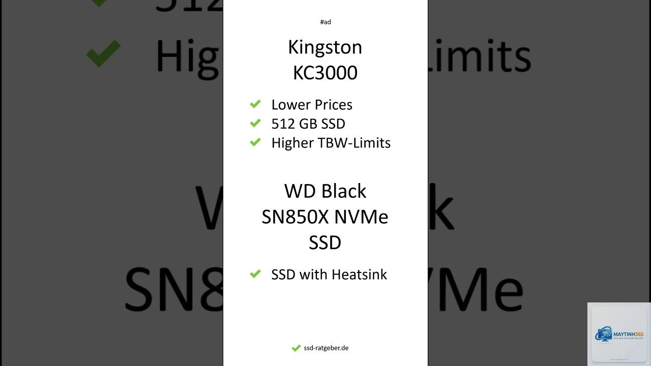 Kingston KC3000 vs WD SN850X - Hình 2