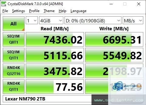 Lexar NM790 vs Samsung 990 EVO - Hình 3