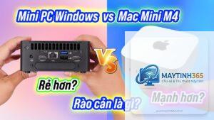 Mac Mini M4 vs Mini PC